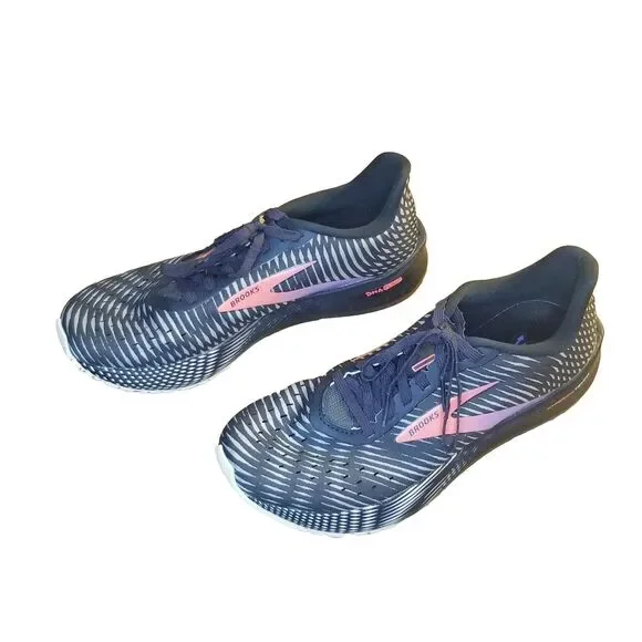 Brooks Hyperion Tempo Women's Size 8 Black Running Shoes Sneakers 1203281B026 - Picture 1 of 6